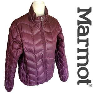 Marmot Women's Purple Puffer Jacket